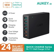 Jual Aukey Charger 6 Port Quick Charge 3.0 AiPower - PA-T11 Limited
