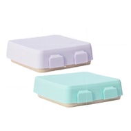 2angels Silicone Puzzle Dinner Plate (Mint Green/Lavender)