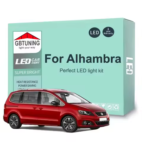 Canbus LED Interior Light Bulb Kit For Seat Alhambra MK 1 2 I II 7V8 7V9 710 711 2001-2013 2014 2015