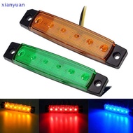 [xianyuan] 12V 6 SMD LED Car Bus Tru Trailer Lorry Side Marker Indicator Light Side Lamp XY