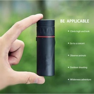 HD 2000x24 Monocular Telescope Zooming Focus Green Film Binocular Optical Hunting Tourism Scope For 