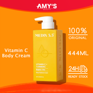 ☀️Ready Stock☀️Medix 5.5 Vitamin C Cream 444ml Face Body Lotion Moisturizer Anti Aging Skin Care Fir