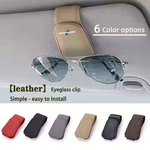Car Sunshade Glasses Clip Storage Brace Auto Accessories For BMW Performance E46 E90 F10 F30 X3 F20 