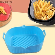 NN 1PCS Air Fryer Silicone Pot Air Fryer Basket Liner Non-Stick Oven Baking Tray SG