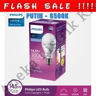 PHILIPS LED BULB 14.5w WHITE 6500K YELLOW WARM WHITE 3000K 14.5 W WATT 14.5w 14.5 W Not 14W 1 YEAR W