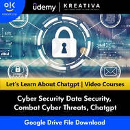 Chatgpt Video Course-Cyber Security Data Security, Combat Cyber Threats, Chatgpt | Learn Chatgpt cou