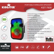 [KINGSTER] KST-7830 Portable Wireless Speaker 8.5"