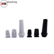 BS 10pcs 4.6/5.2/6mm Cable Gland Connector Rubber Strain Relief Cord Boot Protector HOT SELL