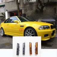 For BMW E46 2 Door Coupe Side Marker Turn Signal Light 63137165845 / 63137165846