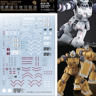20260821 Artisan's club Water Slide Decal fit for HG 1/144 GTO GUNCANNON TEST TYPE (Not include kits