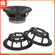 andoer.sg-SIP 2pcs Speaker Basin Stand Woofer Frames Cast Aluminum Baskets DIY Parts for Subwoofers 