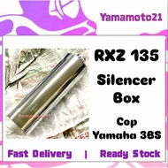 ( Cop Yamaha 3BS ) RXZ135 RXZ 135 Mili Silencer Box Standard Muffler Tabung Exhaust Silenser Silenso