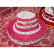 (2-7 years) Children's Bucket Hats, Children's Knitted Hats, Beautiful and Elastic