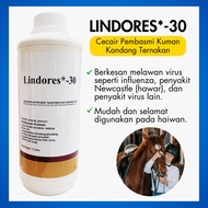 [Lindores*-30] [1L] Cecair Pembasmi Kuman untuk ternakan,ladang,kandang & alatan ternakan| Pencegah 