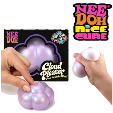 @Needoh Cloud Pleaser Slow Rising Squishy Stress Relief Squishy Cube Anti-Anxiety Squeeze Object For