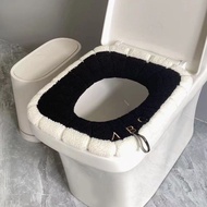 Ultra-thick Toilet Seat Universal Large Toilet Seat Cover Winter Warm Square Large Toilet Cover Washer with Handle Ultra-Thick Toilet Seat Universal Large Toilet Cover Winter Warm Square Large Toilet Cover Washer with Handle