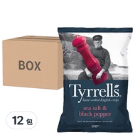 Tyrrells 泰勒思 洋芋片 黑胡椒海鹽  150g  12包