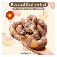 【𝗔𝗦𝗛】PREMIUM VIRAL🔥 KACANG GAJUS GORENG HALAL L SIZE VIETNAM Roasted Cashew Nut Kacang Gajus Panggan