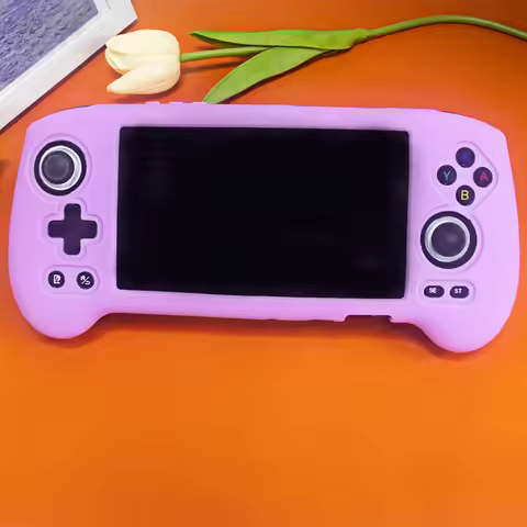 Silicone Protective Case Shockproof Protective Skin Anti-slip Soft Cover for Anbernic RG556 Retro Ha