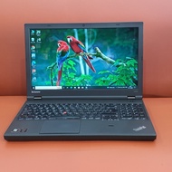 Leptop Desain Lenovo Thinkpad W540 Ci7 4Th Ram 8gb ssd 256gb Dual VGA