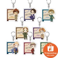 Anime Peripheral Store Hetalia: The World Twinkle Finland Prussia Hungary Austria Acrylic Keychain P