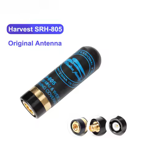 144/430/1200MH Tri-band Handheld Antenna SRH805S Portable Short Mini Radio Antenna Signal Booster fo
