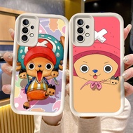 C-43 One Piece Chopper Black White Casing for Samsung Galaxy S25 Ultra M15 S24 S21 FE A55 5G