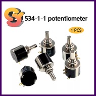 [Ready Stock Supply] 534-1-1 Precision Multi-Circle Coil Potentiometer 534 2W 1K/2K/5K/10K/20K/50K/1