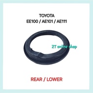 REAR COIL SPRING RUBBER LOWER / TOYOTA EE100 AE101 AE111