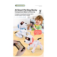 Robot Dog Toy kids toy with Remote Control kids birthday AI Smart pet dog