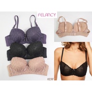 Bra UnderwireWanita Size 32A Bra Cup 3/4 FELANCY Lace Lace Medium Thick Foam Underwear/Underwear 023