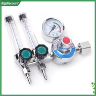 {BIG}  Argon Arc Welding Double-tube Flowmeter Gas Regulator Gauge Pressure Reducer