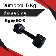 Dumbbell 5KG/Steel Weightlifting 5KG.