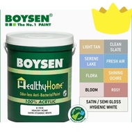 Boysen healthy home odorless antibacterial paint