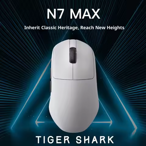 Darmoshark N7 Max Right-Handed Engineering Paw3950 Double 8k Lightweight Games Wireless Mouse Gift F