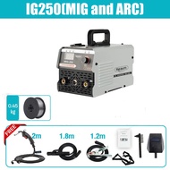 120A 450 Watt Mesin  Digital welding machine  Welding machine Las Tanpa Gas Travo Inverter MIG 250