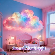 Indoor Thunder Cloud Light Symphony LED Music Synchronization Atmosphere Light Cloud Light Strip Gam