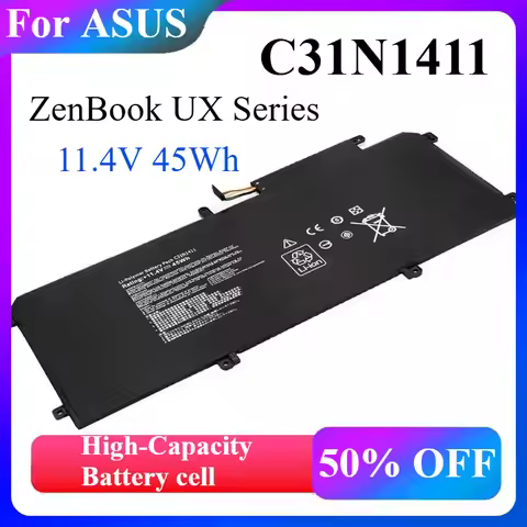 Laptop Battery For ASUS C31N1411 ZenBook UX305 UX305F UX305C UX305CA UX305FA U305 U305F U305L U305FA