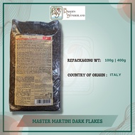 Master Martini Caravella Dark Flakes 400g & 100g (Product of Italy)