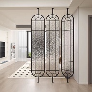 Customization Glass Screen Partition Room Divider Home Entrance Hall Partition Wall Decoration Rotat