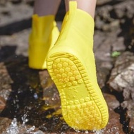 XXL防水雨鞋套防滑加厚鞋套雨靴 雨天鞋套矽膠鞋套 Waterproof Silicone Shoe Covers Reusable Non Slip Rain Shoe Covers