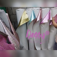 PER METER Chunky Glittered Canvas Faux Leather - 1 Meter (1x1.4m) or Half Meter (0.5x1.4m) Leather F