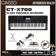 Casio CT-X700 61-Keys Portable Keyboard Package (CTX700 / CTX 700)