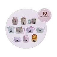 Chupa Chups Surprise Pusheen The Cat Model Figure Variant ลูกอมจูปาจุ๊ปส์ โมเดลแมวอ้วน กาชาปองสุ่มลาย