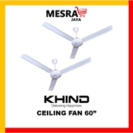 Khind Ceiling Fan Twin Pack (2 Units per Carton) CF60CM 60" Kipas Siling
