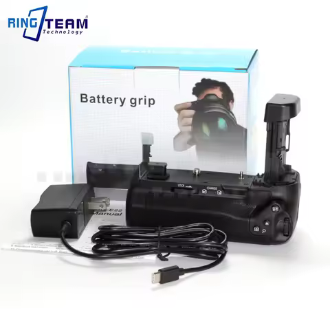 BG-E22RC Wireless Battery Grip For Canon EOS R DSLR Camera - Remote Photo Taking Fits LP-E6 LP-E6N B