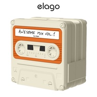elago Cassette Tape Case Compatible with Samsung Galaxy Buds FE / Buds 2 Pro / Buds 2 / Buds Pro / B