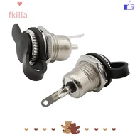 FKILLA DC Power Female Socket Jack, DC-099 Metal DC Jack Adapter, DC Power Jack Socket Durable 5.5 x