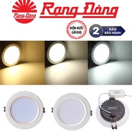Rang Dong Led Ceiling Light 7w,9w,12w, Rang Dong Ceiling Downlight 3 Colors with Gold Border, Silver