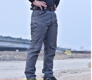 Mens IX9/IX7 Flex Ripstop Tactical Pants Waterproof Combat Stretch Trousers Casual Hiking Work Pant